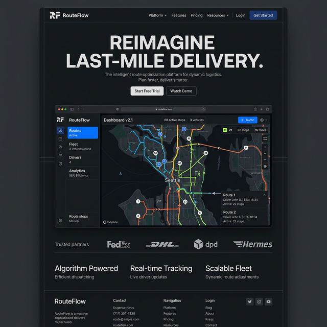 FlockRoute preview
